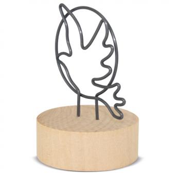 Зажим для заметок с деревянной подставкой "ESPÍRITU" NTEU3-529826