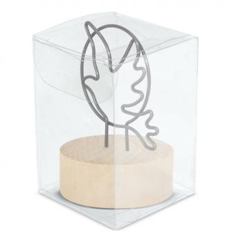 Зажим для заметок с деревянной подставкой "ESPÍRITU" NTEU3-529826