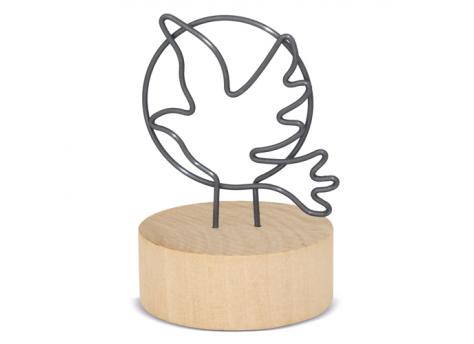 Зажим для заметок с деревянной подставкой "ESPÍRITU" NTEU3-529826