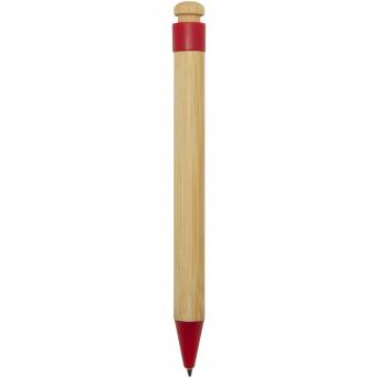 Шариковая ручка Rattan из бамбука и переработанного пластика (черные чернила) NTEU15-584578