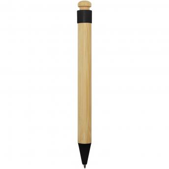 Шариковая ручка Rattan из бамбука и переработанного пластика (черные чернила) NTEU15-584580