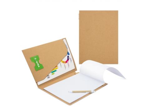 Эко папка с блокнотом и ручкой "Семинар" NTEU3-568789