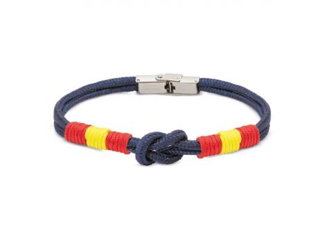 Регулируемый браслет с испанским флагом  NTEU3-569321