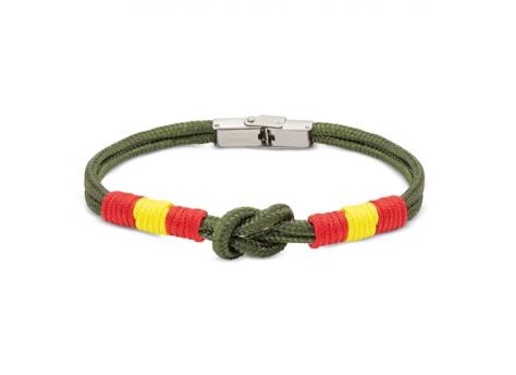 Регулируемый браслет с испанским флагом  NTEU3-569322