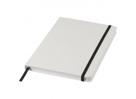 Блокнот Spectrum A5 белый с цветной резинкой NTEU15-328923