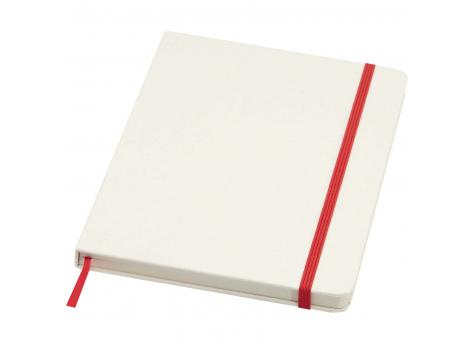 Блокнот с твердой обложкой Bass A5 из переработанных материалов с линованными страницами NTEU15-576602