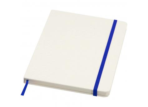 Блокнот с твердой обложкой Bass A5 из переработанных материалов с линованными страницами NTEU15-576603