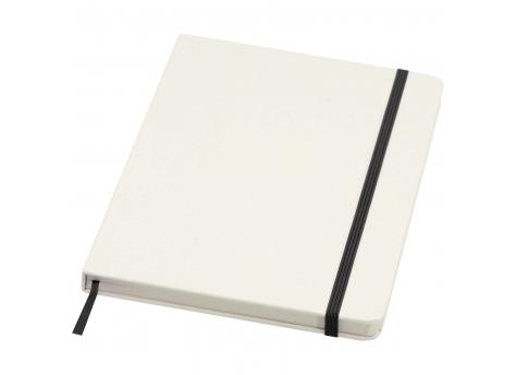 Блокнот с твердой обложкой Bass A5 из переработанных материалов с линованными страницами NTEU15-576604