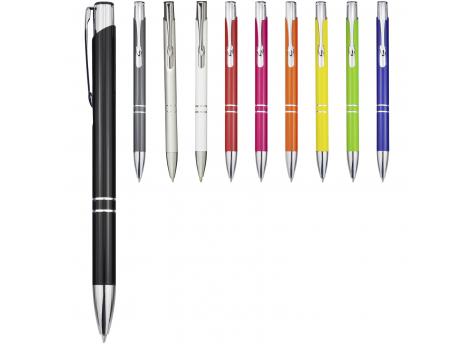 Алюминиевая шариковая ручка Moneta с кнопочным механизмом NTEU15-328281