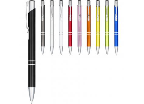 Алюминиевая шариковая ручка Moneta с кнопочным механизмом NTEU15-328291