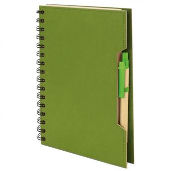 Блокнот формата A5 с ручкой "Зеленая жизнь" NTEU3-586769