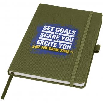 Блокнот Honua A5 из переработанной бумаги с обложкой из переработанного ПЭТ NTEU15-558824