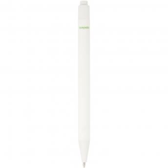 Монохромная ручка Chartik из переработанной бумаги с матовым покрытием. NTEU15-499402