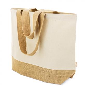 Сумка из хлопка и джута "МИША" NTEU3-585892