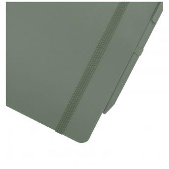 Блокнот Thalaasa A5  с твердой обложкой из океанического пластика с шариковой ручкой (черные чернила) NTEU15-584582