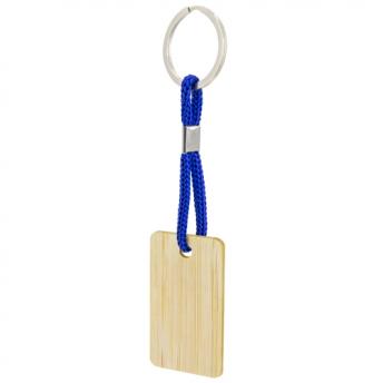 Прямоугольный бамбуковый брелок "YIBIN" NTEU3-585812