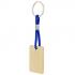 Прямоугольный бамбуковый брелок "YIBIN" NTEU3-585812