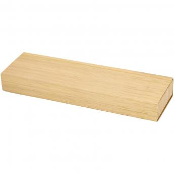 Набор из бамбуковой шариковой ручки и механического карандаша Oblys (черные чернила) NTEU15-584703