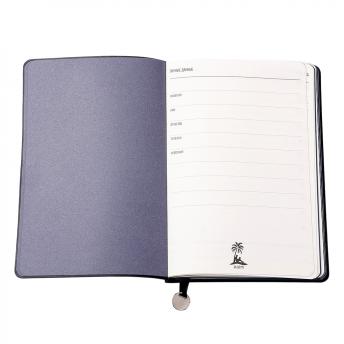 Ежедневник A5 недатированный Impero в мягком переплёте, черный