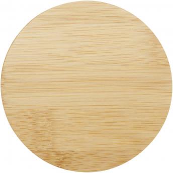 Стеклянная чашка Leona 350 мл с бамбуковой крышкой NTEU15-620651