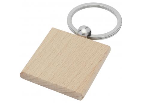 Брелок квадратный из бука Gioia NTEU15-338194
