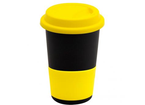 Кружка Magic To Go, черный/желтый