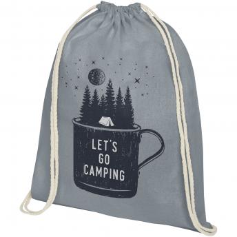 Сумка на завязках из хлопка плотностью 140 г/м², 5 литров, "Oregon" NTEU15-333003