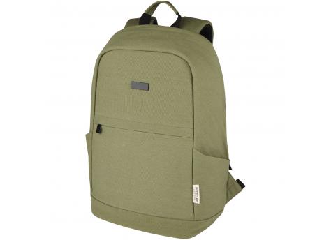 Рюкзак для ноутбука Joey 15.6" из переработанного холста GRS с защитой от краж, 18 литров NTEU15-437868