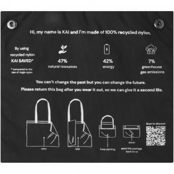 Сумка из переработанного материала с сертификатом GRS NTEU15-544652