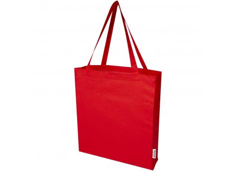 Сумка-шоппер с боковой вставкой из переработанного хлопка GRS плотностью 140 г/м² Madras NTEU15-558806