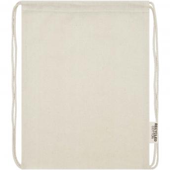 Сумка-мешок из переработанного хлопка GRS плотностью 140 г/м² Oregon NTEU15-559201