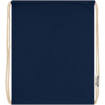 Сумка-мешок из переработанного хлопка GRS плотностью 140 г/м² Oregon NTEU15-559203