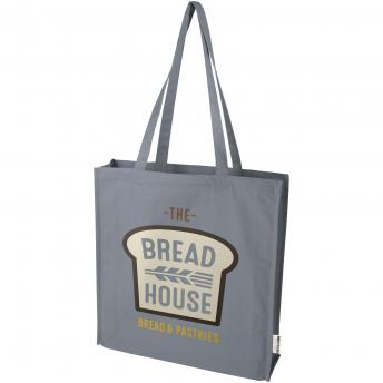 Сумка-шоппер с боковыми вставками из переработанного материала GRS, плотность 270 г/м², объем 14 л, "Florida" NTEU15-576589