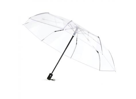 Автоматический противоштормовой зонт Transparent, прозрачный