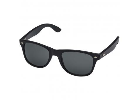 Солнцезащитные очки Arlo из бамбука с черным покрытием NTEU15-620842