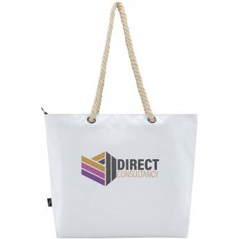 Пляжная термосумка Panama GRS из переработанных материалов с ручками из шнура NTEU15-584856