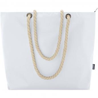 Пляжная термосумка Panama GRS из переработанных материалов с ручками из шнура NTEU15-584856