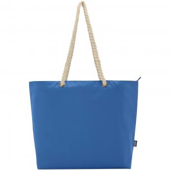 Пляжная сумка-холодильник Panama GRS из переработанных материалов с ручками из шнура NTEU15-584857