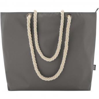 Пляжная сумка-холодильник Panama GRS из переработанных материалов с ручками из шнура NTEU15-584860