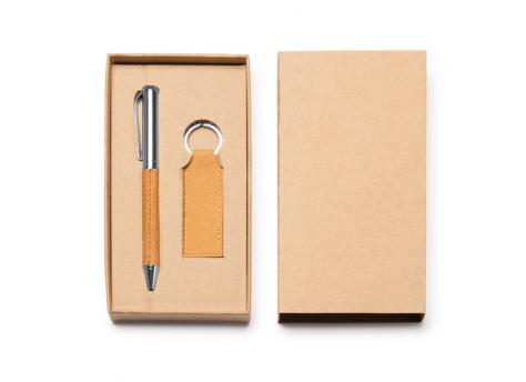 Набор брелоков Фес натурального цвета NTEU38-524248