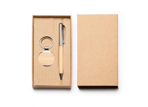 Набор брелоков Паулов натуральный NTEU38-524249