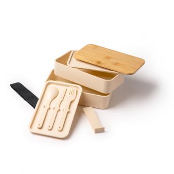 Ланч-бокс JANEX серого цвета NTEU38-524228