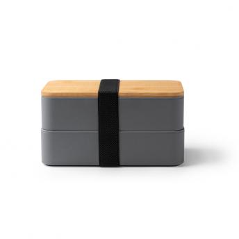 Ланч-бокс JANEX серого цвета NTEU38-524228