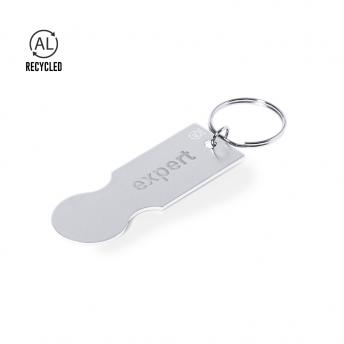 Металлический брелок для монет Talgun NTEU10-312862