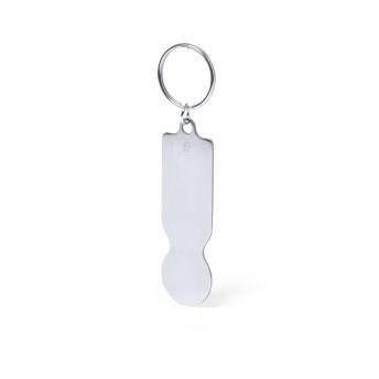 Металлический брелок для монет Talgun NTEU10-312862