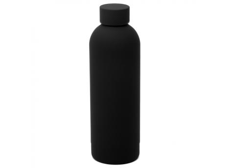 Термобутылка Perfecto софт-тач, черный