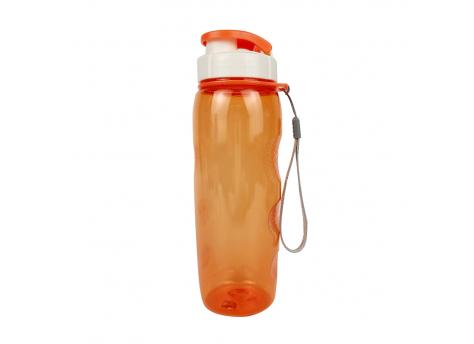 Пластиковая бутылка Сингапур, оранжевая