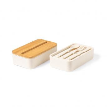 Двойной ланч-бокс с приборами Graftan NTEU10-241991