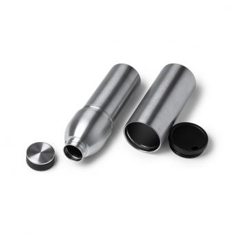 Термос-бутылка 2в1 Bolt серебристая NTEU38-585156