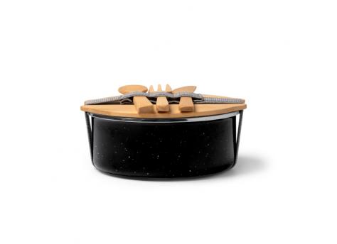 Ланч-бокс EVELIN черный NTEU38-566784